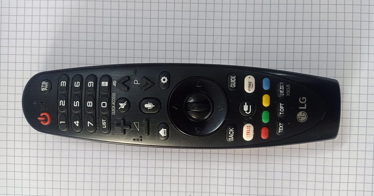 Módulo Wi-Fi interno de uma Smart TV responsável pela conexão sem fio do aparelho